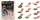 Set karremash spinner Savage Gear Rotex Spinner Kit, 5.5 g, 10 copë, shumëngjyrësh
