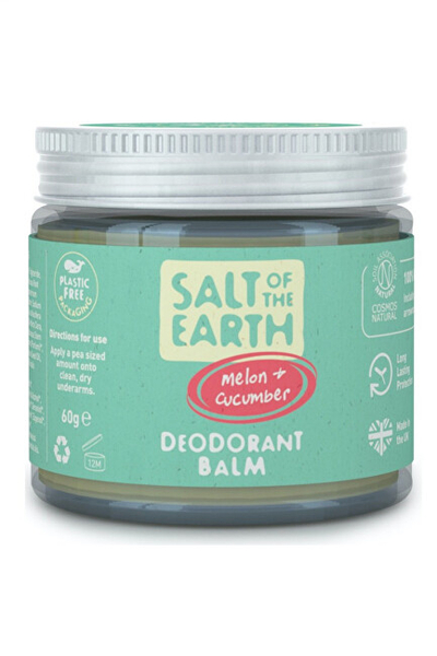 Deodorant mineral natyral Salt Of The Earth Melon & Cucumber, 60 g