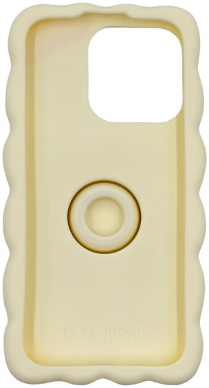 Mbulesë 3D COOKIE me stand për iPhone 13 Pro, silikon, kafe