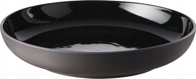 Pjatë Revol Solid, 23.5 cm, porcelan, e zezë