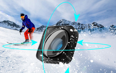 Objektiv Telesin Max Lens Mod për GoPro Hero 9, 10, 11, kënd i gjerë 155°, i papërshkueshëm nga uji, ngjyrë e zezë