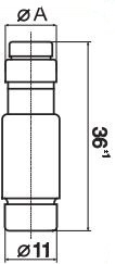 Bazë siguresash Eti-Polam D01 gL 10A, 250 - 400V