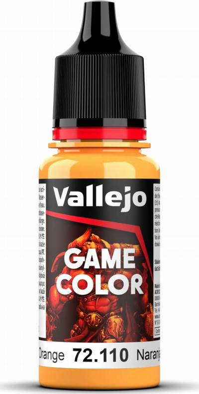 Акрилна боја Vallejo Game Color VJP72110, 18ml, Sunset Orange