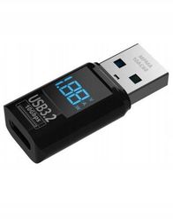 Adapter USB Mathorn MPMA-10AC60, USB-A në USB-C, 10 Gbps, i zi