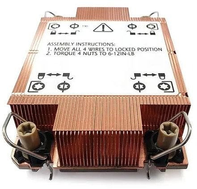 Ftohës CPU Dynatron N10, për Intel LGA4189, për server 1U, bakri