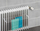 Tharëse rrobash për radiator Wenko 3780010100, 58 x 16 x 15 cm, e bardhë