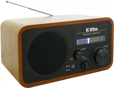 Радио Сенкор SRD 215, FM LW, 2.5W, црна дрвена