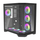 Kuti kompjuteri DarkFlash FT418 Pro, ATX MIDI Tower, 7 ventilatorë ARGB, e zezë