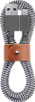 Kabllo karikimi Native Union Belt, USB A në USB C, 1.2m, zebra
