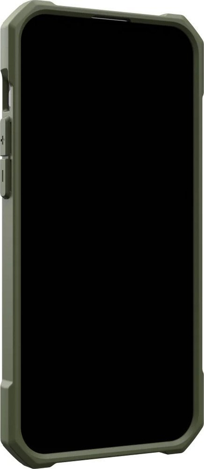 Mbulesë UAG Essential Armor me MagSafe për iPhone 15 Pro Max, rezistente ndaj goditjeve, e gjelbër Olive Drab