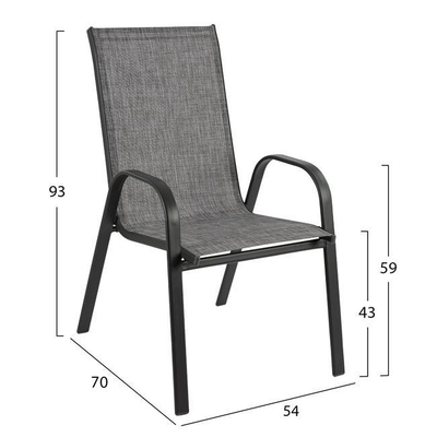 Set ngrënieje 3-pjesësh, Tavolinë + 2 karrige (HM5185.01)