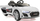 Makine elektrike lodër Jamara Audi R8 Spyder, 18V, Einhell Starter Kit, e bardhë