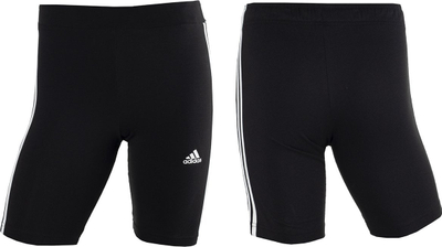 Pantallona çiklizmi adidas G 3 Stripes W IC3628, për femra, të zeza
