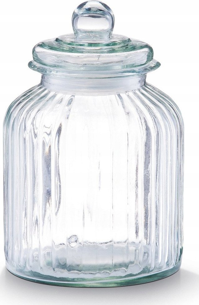 Kavanoz për ruajtje Zeller Nostalgia, 26cm, qelq transparent