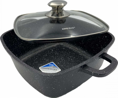 Tenxhere KingHoff, 20 cm, 2.8 l, e zezë