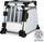Transportues qeni Trixie Aluminum Carrier S, alumin, 48x57x64 cm, ngjyrë argjendtë