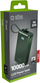 Надворешна батерија SBS TTBB10000LCDTCPD20G, 10000mAh, 20W, зелена