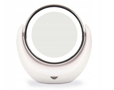 Pasqyrë kozmetike Rio Beauty RIO-MMLD, zmadhim 5x, dritë LED, e bardhë