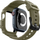 Futera dore Spigen Rugged Armor Pro për Apple Watch 10 46mm, silikoni, Vintage Khaki