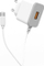 Karikues muri Diverse Denmen DC09T W, 2.4A, me kabllo USB Type C, i bardhë