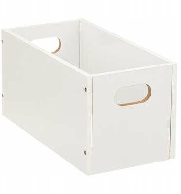 Shportë organizuese 5 Five Simply Smart Mix N Modul, 15x31cm, efekt druri, e bardhë