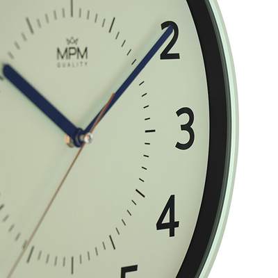 Orë muri MPM Quality Heikki E01.4429.40, e bardhë