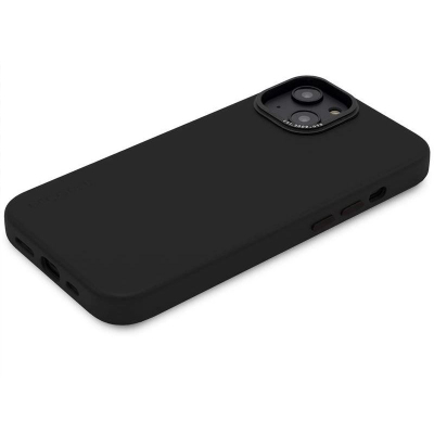 Mbulesë mbrojtëse Decoded Leather për iPhone 14 Plus, lëkurë natyrale, MagSafe, e zezë