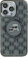 Kapak telefoni Karl Lagerfeld KLHMP15SHMCKMHK, për iPhone 15 6.1", MagSafe, i zi
