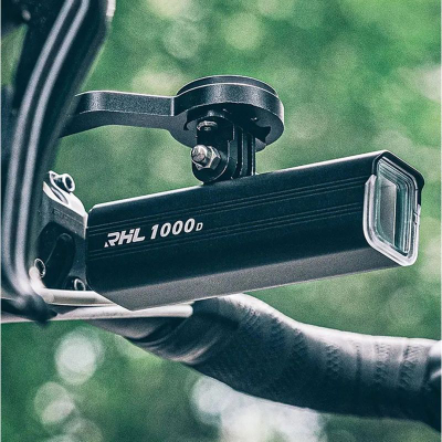 Dritë biçiklete Rockbros RHL1500, 1500 lm, 5000 mAh, IPX6, e zezë