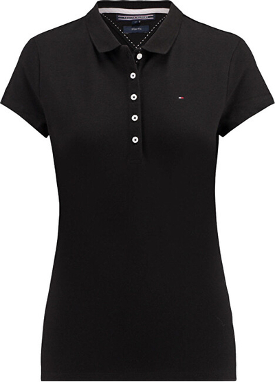 Maicë Tommy Hilfiger Polo 1M57636661-017, e zezë, XS
