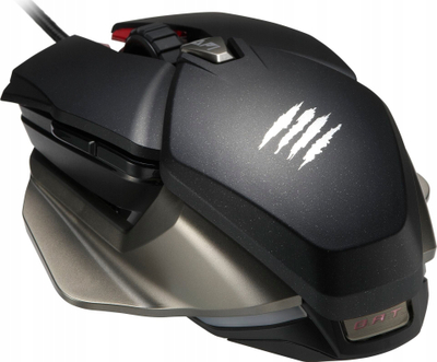 Maus gaming Mad Catz B.a.T. 6+, me kabllo, 16000 DPI, i zi