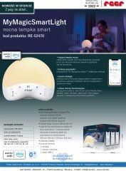 Dritë nate smart Reer MyMagicSmartLight, LED, me muzikë, e bardhë