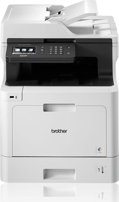 Pajisje multifunksionale Brother DCP L8410CDW, lazer me ngjyra, WiFi, e bardhë
