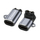 Adapter USB C Wozinsky WAYGS1 për Garmin Watch, magnetik, metalik, gri