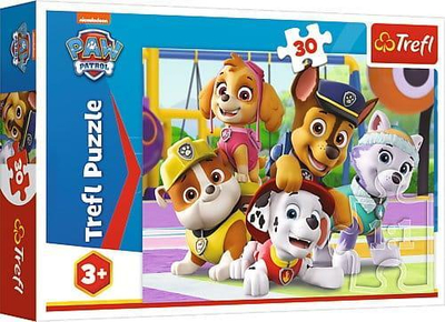 Puzzle Trefl Paw Patrol Always on Time, 30 copa, 27x20cm, shumëngjyrëshe