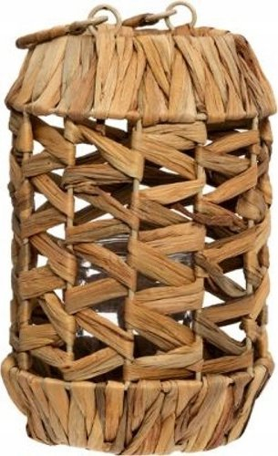 Fener dekorativ Atmosphera Hya, hyacint uji, 25cm, bezhë