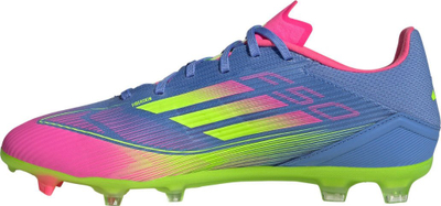 Atlete futbolli adidas F50 League FG MG IE1290, fushë natyrale dhe artificiale, të bardha