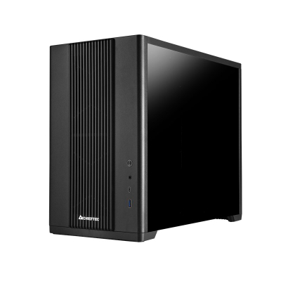 Kutia PC Chieftec BX-10B-M-OP, mATX, ATX PSU, e zezë