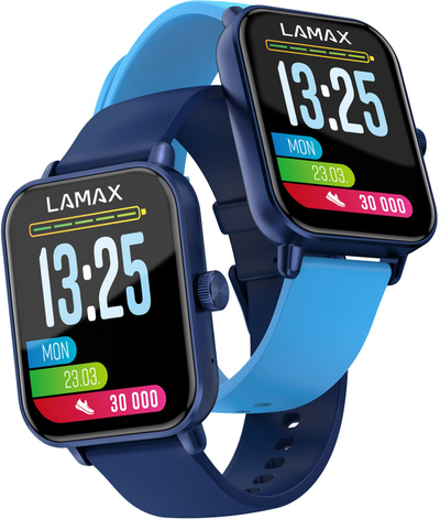 Паметен часовник за деца LAMAX BCool 2 Play, екран на допир, водоотпорен, сина