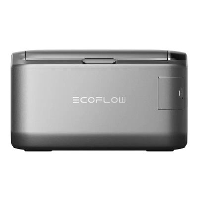 Frigorifer portativ EcoFlow Glacier Classic 35L, kompresor, dy zona ftohje, gri