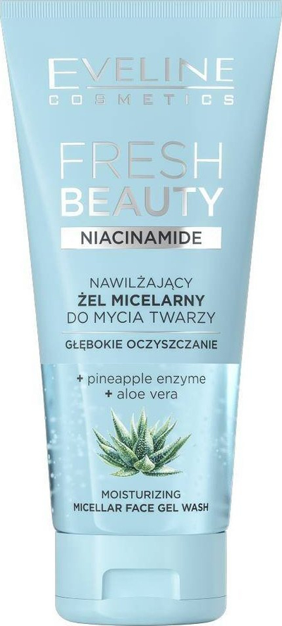 Xhel larës fytyre Eveline Fresh Beauty, me niacinamide