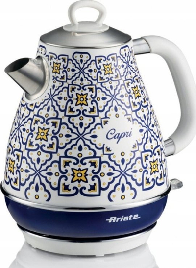 Çajnik elektrik Ariete Positano Design, 1.7L, 2000W, shumëngjyrësh