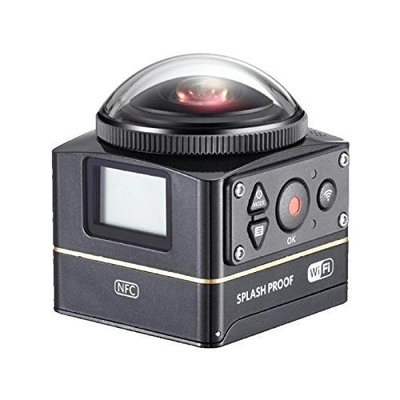 Камера 360° Geanee AC-01, 4K, WiFi NFC, црна