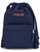 Çantë shpine Jansport Drawsack, me shtrëngim me litar, xhep me zinxhir, blu navy