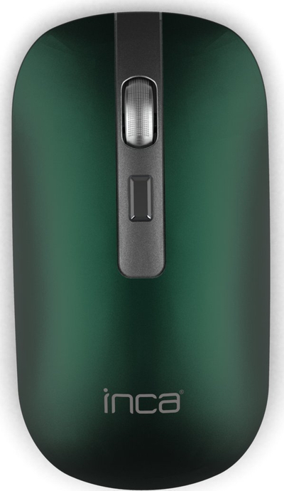 Mouse Inca IWM-531RY, Bluetooth, 1600 DPI, i gjelbër