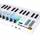 Tastierë MIDI Miditech GARAGEKEY Pad II, 25 taste, USB, e bardhë