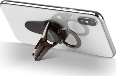 Mbajtëse telefoni InLine 3in1 Smartclip, për makinë dhe tavolinë, vetëngjitëse, e zezë