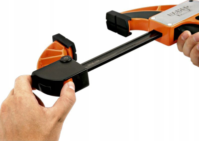 Kapëse shtrënguese Bahco Quick Grip 150mm, forcë 200kg, portokalli