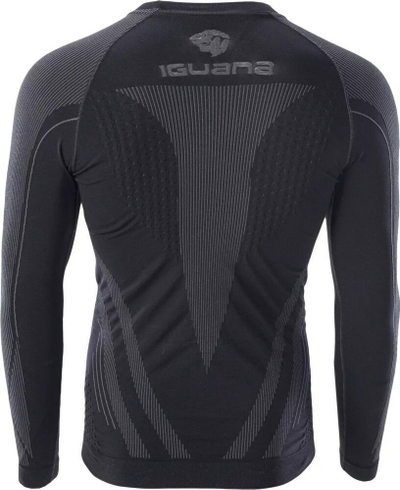 Bluzë termoaktive Iguana Gambit Top M 92800556691, për meshkuj, e zezë