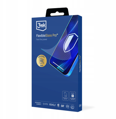 Xham mbrojtës 3MK FlexibleGlass Pro v2.0 për iPhone 16 Pro Max, hibrid, transparent